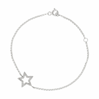 Diamanta Women's 'Perfect Star' Bracelet