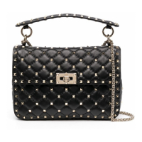 Valentino Garavani Women's 'Medium Rockstud Spike' Top Handle Bag