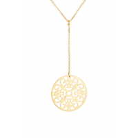 L'instant d'or Women's 'Rosace Pendante' Necklace