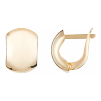 L'instant d'or Women's 'Carré D'Or' Earrings