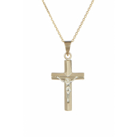 L'instant d'or Women's 'Croix De Jésus' Pendant