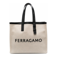 Ferragamo Men's 'Logo Embossed' Tote Bag