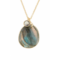 Rainbow Stone Women's 'Célestine' Necklace