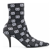 Gucci Women's 'Interlocking-G' High Heeled Boots