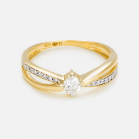 Le Diamantaire Women's 'Joli Solitaire' Ring