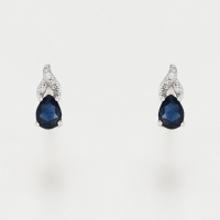 Le Diamantaire Boucles d'oreilles 'Larme' pour Femmes