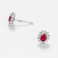 Le Diamantaire Boucles d'oreilles 'Etoile' pour Femmes