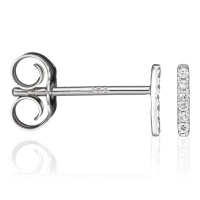 Le Diamantaire Women's 'Precious Barrette' Earrings