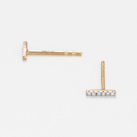 Le Diamantaire Boucles d'oreilles 'Precious Barrette' pour Femmes