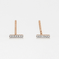 Le Diamantaire Boucles d'oreilles 'Precious Barrette' pour Femmes