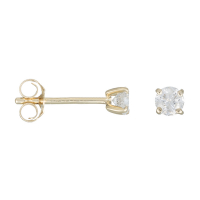 Le Diamantaire Boucles d'oreilles 'Single' pour Femmes