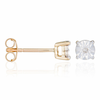 Le Diamantaire Women's 'Puce Grande Illusion' Earrings