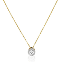 Le Diamantaire Women's 'Mon Brillant' Pendant with chain