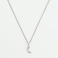 Le Diamantaire Women's 'Diamond Moon' Pendant with chain