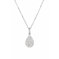 Le Diamantaire Women's 'Goutte De Pluie' Pendant with chain