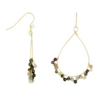 Rainbow Stone Women's 'Claudia' Earrings