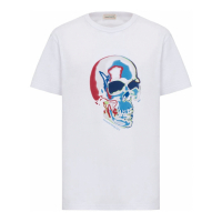 Alexander McQueen Men's 'Solarised Skull' T-Shirt