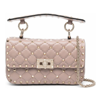 Valentino Garavani Women's 'Small Rockstud Spike' Top Handle Bag