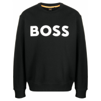 Boss Men's 'Rubberised-Logo' Sweatshirt