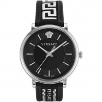 Versace Men's 'V-Circle 3 Hands' Watch