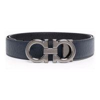 Ferragamo Ceinture 'Gancini Reversible' pour Hommes