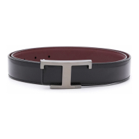 Tod's Ceinture 'Timeless T Reversible' pour Hommes