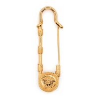 Versace Women's 'Medusa Safety Pin' Brooch