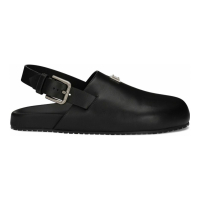 Dolce&Gabbana Men's 'Logo-Plaque' Clogs