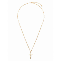 Dolce&Gabbana Men's 'Crucifix Pendant' Necklace