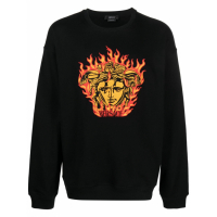 Versace Sweatshirt 'Medusa Flame' pour Hommes