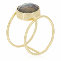 Rainbow Stone Bague 'Nicole' pour Femmes