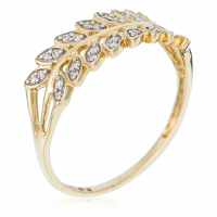 Paris Vendôme Women's 'Feuillage Lumineux' Ring