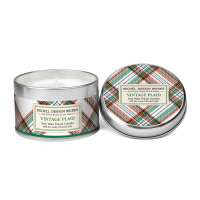 Michel Design Works 'Vintage Plaid' Tin Candle - 113 g