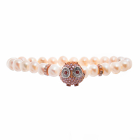 Lancaster Women's 'Owl' Bracelet