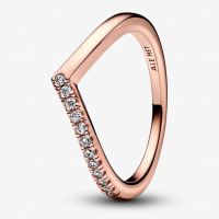 Pandora Women's 'Sparkling Wishbone' Ring