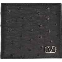 Valentino Portefeuille 'Logo Plaque Bifold' pour Hommes