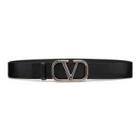 Valentino Garavani Men's 'VLogo Signature Buckle' Belt