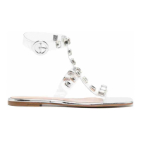 Gianvito Rossi 'Crystal Embellished' Riemchen Sandalen für Damen