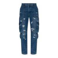 Dolce & Gabbana 'Distressed-Finish Cargo' Jeans für Damen
