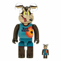 MEDICOM TOY Statuette 'Be@Rbrick 100% & 400% Wile E. Coyote'- 2 Pièces