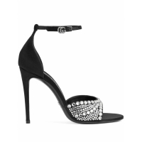 Gucci 'Crystal-Embellished' Sandalen mit Absatz für Damen