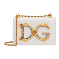 Dolce & Gabbana Women's 'Logo Plaque' Clutch Bag