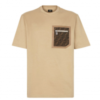 Fendi 'FF Pocket' T-Shirt für Herren