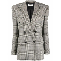 Saint Laurent Blazer 'Check' pour Femmes