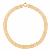 L'instant d'or Women's 'Maille Plata' Necklace