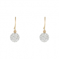 Oro Di Oro Women's 'Bulles De Crystal' Earrings