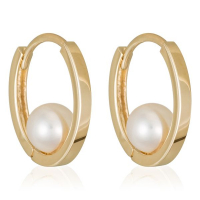 Oro Di Oro Women's 'Cerceau' Earrings