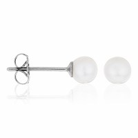 Oro Di Oro Women's 'My Pearl' Earrings