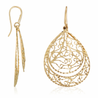 Oro Di Oro Boucles d'oreilles 'Orientale' pour Femmes