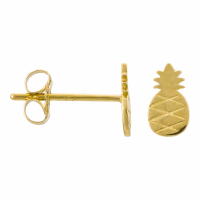 Oro Di Oro Boucles d'oreilles 'Ananas' pour Femmes